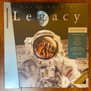Garth Books Legacy set 7 Vinyl  LPs/ 7 CDs new